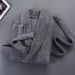 Pure Cotton Bathrobe Winter Towel Material Thickened Cotton Men And Women Couple Absorbent Beauty Salon Bathrobe_voghion.com