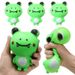 Squishies in schiuma, giocattoli di decompressione a forma di rana, rimbalzo lento, rana solitaria, divertimento a pizzico, giocattoli carini e divertenti_voghion.com