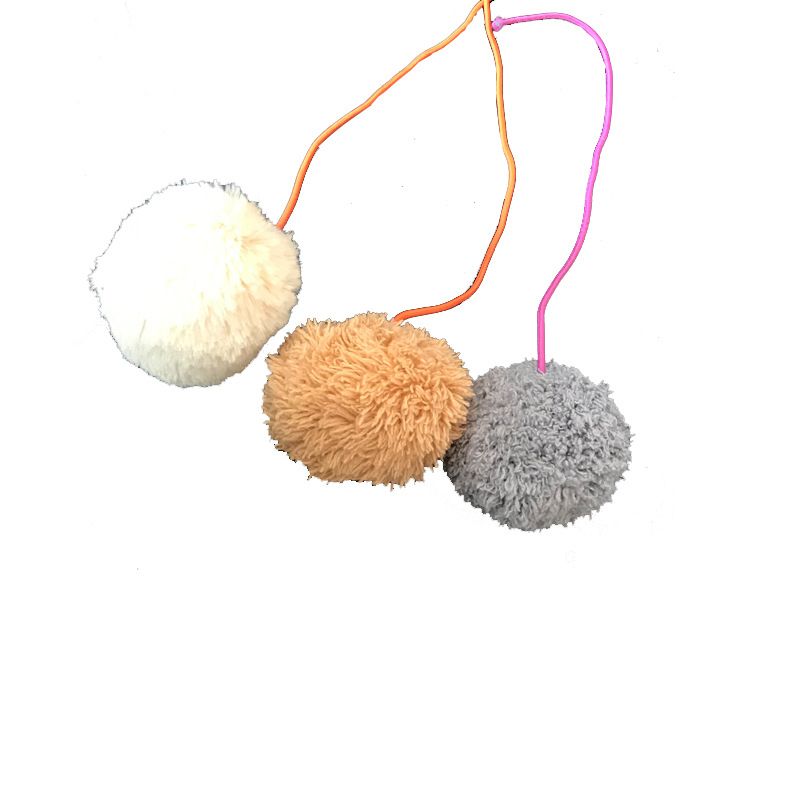 DIY Climbing Frame Accessories, Hangable Cat Toys, Sisal Rope, Plush Hanging Ball, Contains Catnip, Durable For_voghion.com