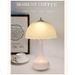 Nordic INS High-End Girly Schlafzimmer Nachttisch Atmosphäre Hochzeit Ewiges Licht Amerikanische Pilz Tischlampe_voghion.com