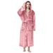 Men's Hooded Bathrobe, Soft Plush Spa Robe with Two Front Pockets, Luxury Pajamas_voghion.com