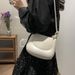 Elegant Saddle 2024 Summer New Fashionable Casual Women's Shoulder Simple Underarm Bag for Women_voghion.com