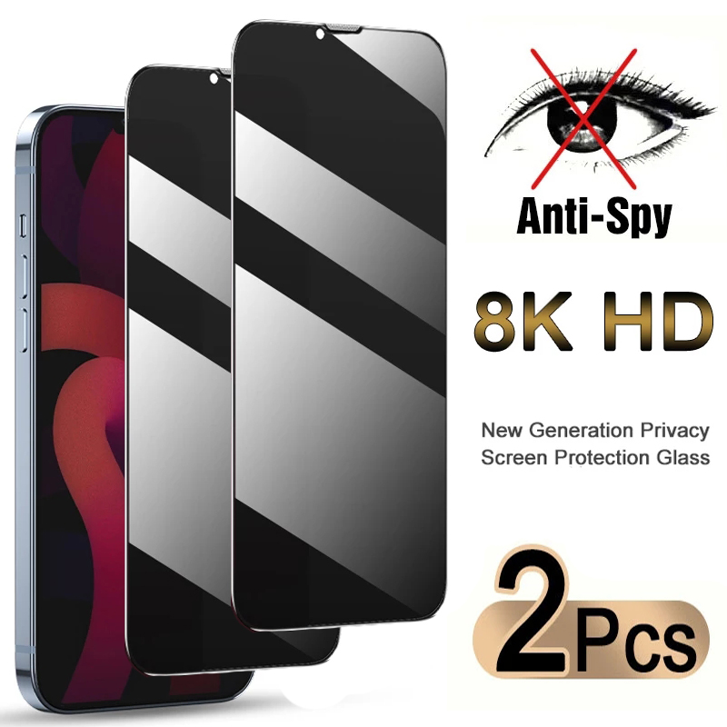 Proteggi schermo privacy per iPhone 12 11 13 Pro Max Mini Anti spia temperato per iPhone XS MAX X SE 6 14 7 8 Plus_voghion.com