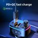 Bluetooth 5.0 FM Transmitter MP3 Player U Disk Music Car Charger Type-C PD QC3.0 Fast Charging 7 Color Ambient Light_voghion.com