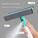 Nettoyant pour vitres double face, brosse multifonctionnelle, essuie-vitres en silicone pulvérisable_voghion.com