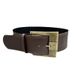 Retro Maillard Wide Belt For Women, Slim Waist And Slimming, Matching Skirt, American Hottie Style Belt_voghion.com