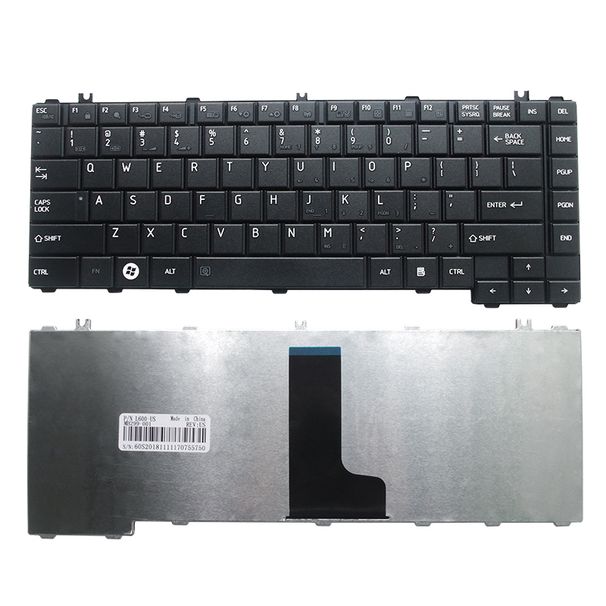 Gjelder Toshiba L600/D L630 C640 L745d tastatur L700 L730 L645 C600 L640_voghion.com