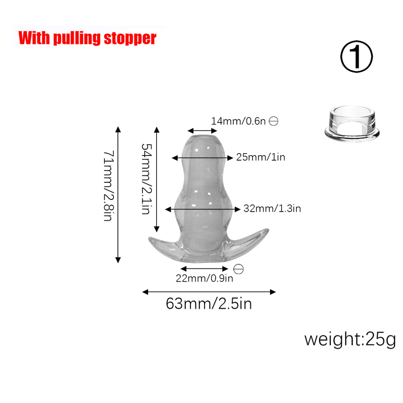 Silicone Anal Expander NoEnName_Null_voghion.com