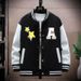 Chao Lun Button Cardigan Baseball Spring And Autumn Coat American Style Trendy Loose Vest Men's Jacket_voghion.com