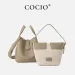 COCIO Designer New Affordable Luxury Genuine Leather Bucket Simple High-quality Fashionable Casual Womens Composite Bag_voghion.com