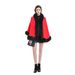 Autumn short woolen shawl, new autumn and winter fox fur grass cloak, bride's toast jacket, thickened cardigan_voghion.com