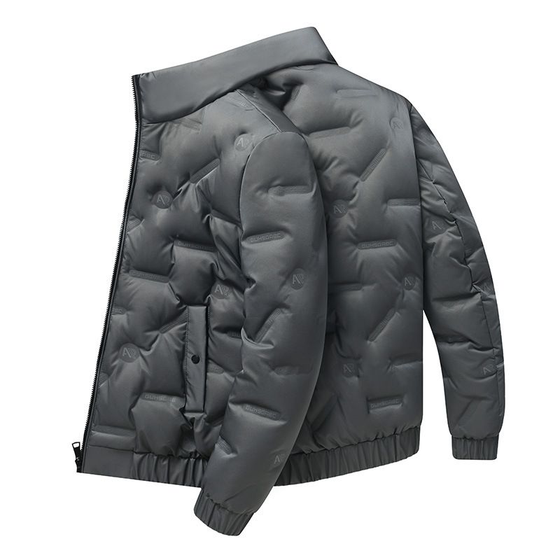 Herenkleding lichtgewicht jassen voor heren, warme reliëf nieuwe stijl, warme losse casual jassen_voghion.com