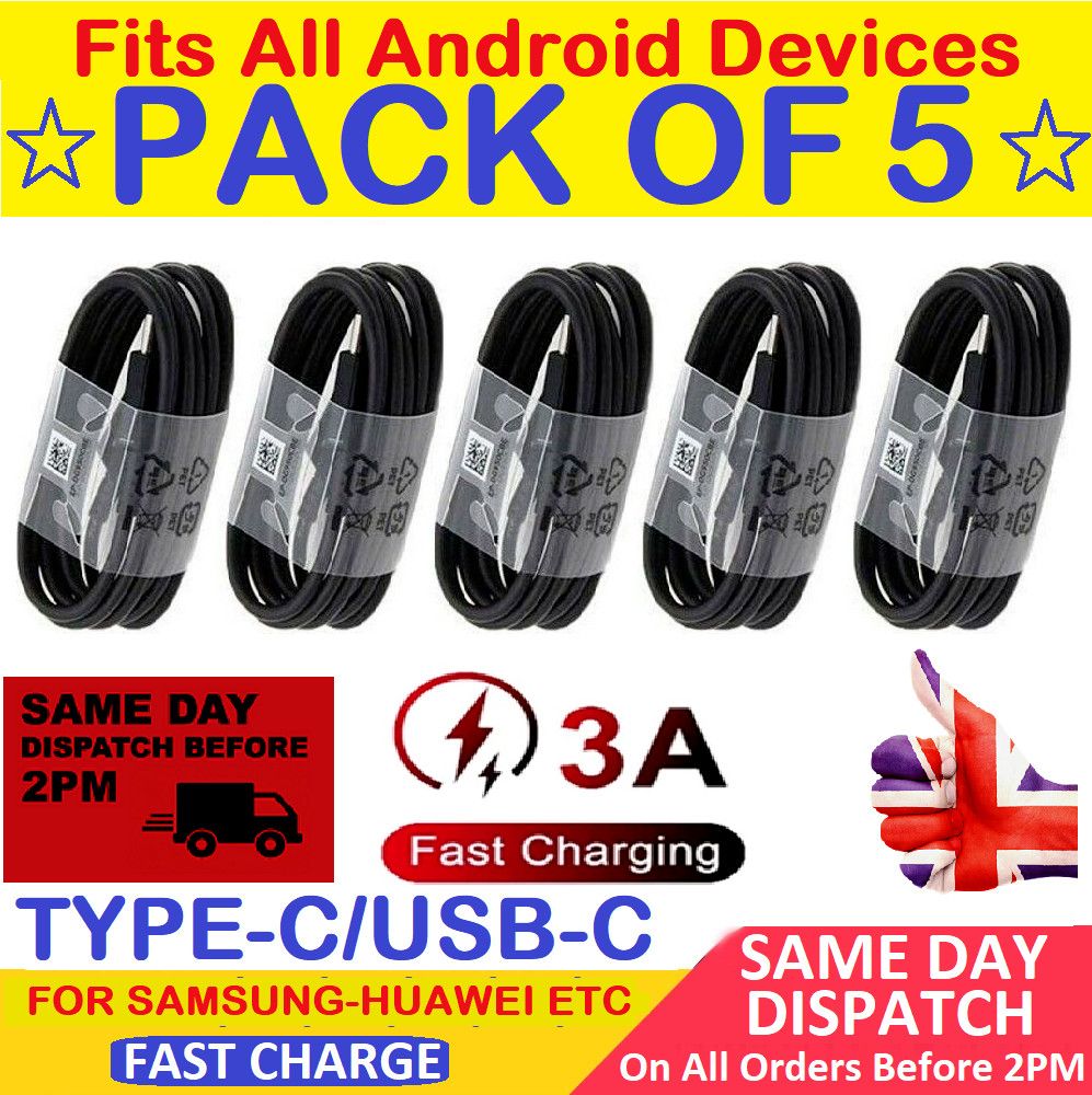 Câble de charge rapide USB vers Type-C pour Samsung Huawei S8 S9 S10+ S20+ S10_voghion.com