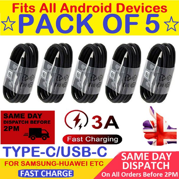 Câble de charge rapide USB vers Type-C pour Samsung Huawei S8 S9 S10+ S20+ S10_voghion.com