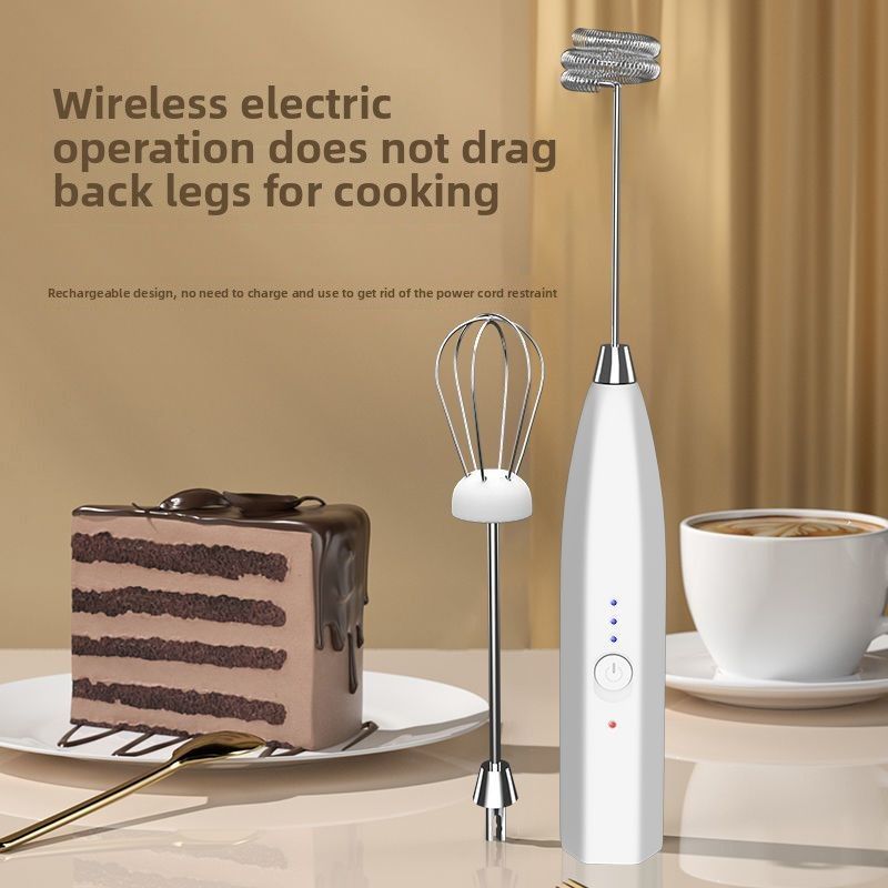 Electric Household Small Automatic Mixer Manual Cream Whipper Egg Beater Cake Baking Tool_voghion.com