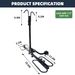 Hitch Mount Bike Rack, Heavy Weight Capacity Car Bike Rack 2'' Receiver for Standard, _voghion.com