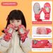 Children's Skiing With Anti Slip Thick Fleece Added To Prevent Cold Wind. Winter Warm Gloves For Children And Babies_voghion.com