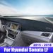 For Hyundai Sonata LF 2015 2016 2017 2018 Car Dashboard Cover Dash Mat Sun Shade Avoid Light Non-slip Pad Interior_voghion.com