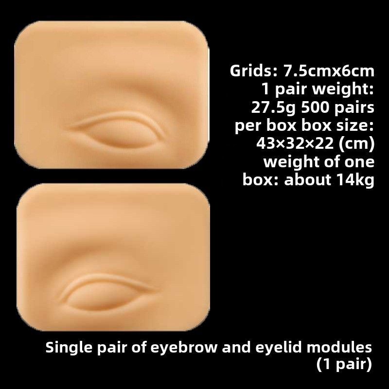 Kaş ve Dudak Microblading için Dövme Uygulama Cildi, Yeni Başlayanlar İçin Gerçekçi Silikon Yüz,_voghion.com