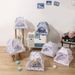 Removable washable house tent, breathable for spring summer, pet princess house, small dog and cat, comfortable tent_voghion.com