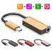2-in-1 USB-C Type C To 3.5mm Charging Cable Splitter Headphone Female To TypeC Male Adapter Y Headphone Splitter For Andriod_voghion.com
