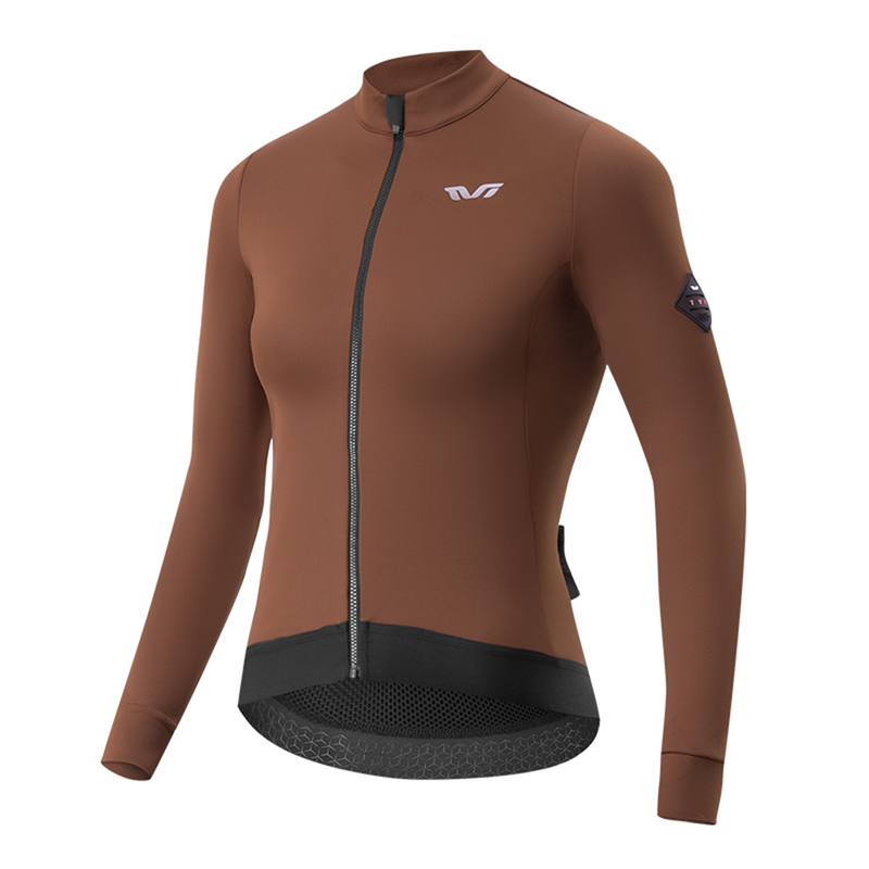 Maillot de cyclisme thermique d'hiver pour femme ROCKBROS, maillot de cyclisme à manches longues, vêtements de cyclisme_voghion.com