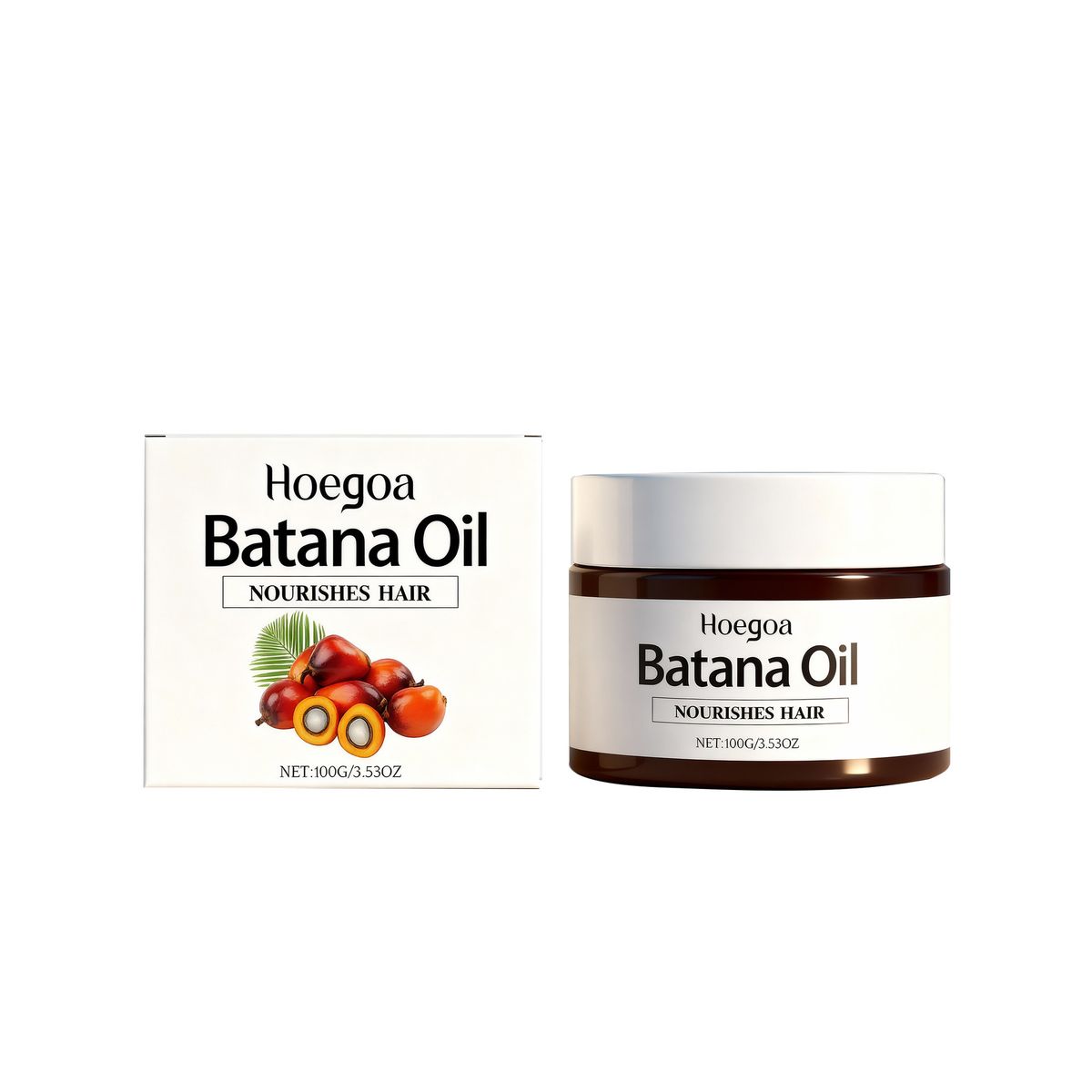 HOEGOA Batana Crema Nutriente Idratante per Capelli Secchi, Crespi, Lisci e Lucidi_voghion.com