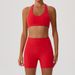 Yinweiqi Cross-Border High Elastic Brushed Lycra Yoga Quick-Dry Fitness Wear Barely-There Sports Running Set For Women_voghion.com