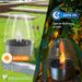 Solar Lights Outdoor Solar Candle lamp LED Stainless Steel Solar Powered Lawn Deck Night Light for Garden Courtyard_voghion.com