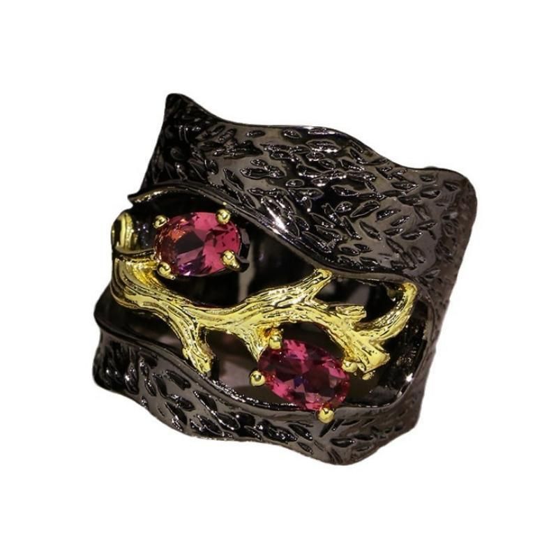 Nuovo anello bicolore Thorn Unique Niche Dark High-End_voghion.com