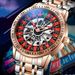 Men Mechanical Watch Automatic Luxury Rotating Plate Dial Wristwatch Man Casual Waterproof Luminous Clock_voghion.com
