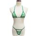 Cross-Border Intimates Swimsuit Swimwear Lady Sexy Three-Point Bikini Sequin Small Wer Mesh Suit_voghion.com