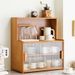 Countertop Layered Spice Kitchen Organizer Storage Rack Cabinet Household Multi-Functional Artifact_voghion.com
