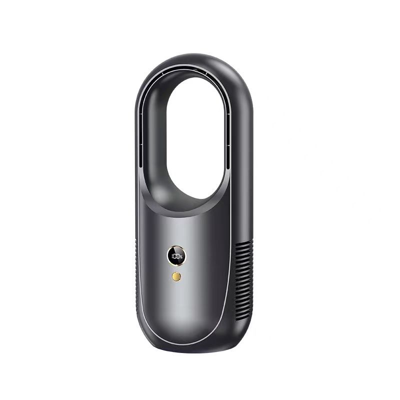 Xiaomi Home Use Electric Bladeless Table Fan Cooler USB Charging Portable Wireless Mini Cooling Fan Ultra Quiet LED Night Light_voghion.com