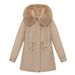 Parker Clothing, Detachable Down Women's Winter Plus Fat And Enlarged Jacket, Korean Version With Large Fur Collar, New_voghion.com