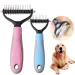 Herramienta, cortanudos para perros y gatos, peine, cepillos profesionales para quitar el pelo de mascotas, suministros para perros, No Choice de PawParty Store_voghion.com