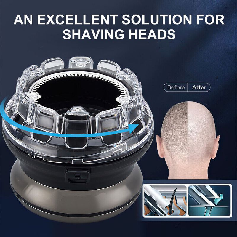 Men Crew Cut Electric Hair Trimmer Cordless Clippers Shaver Cordless Cutting UK_voghion.com