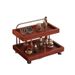 Solid Wood Dektop Dreing Table Skincare Organizer Multi-layer Liptick Perfume Cometic Storage Rack With_voghion.com