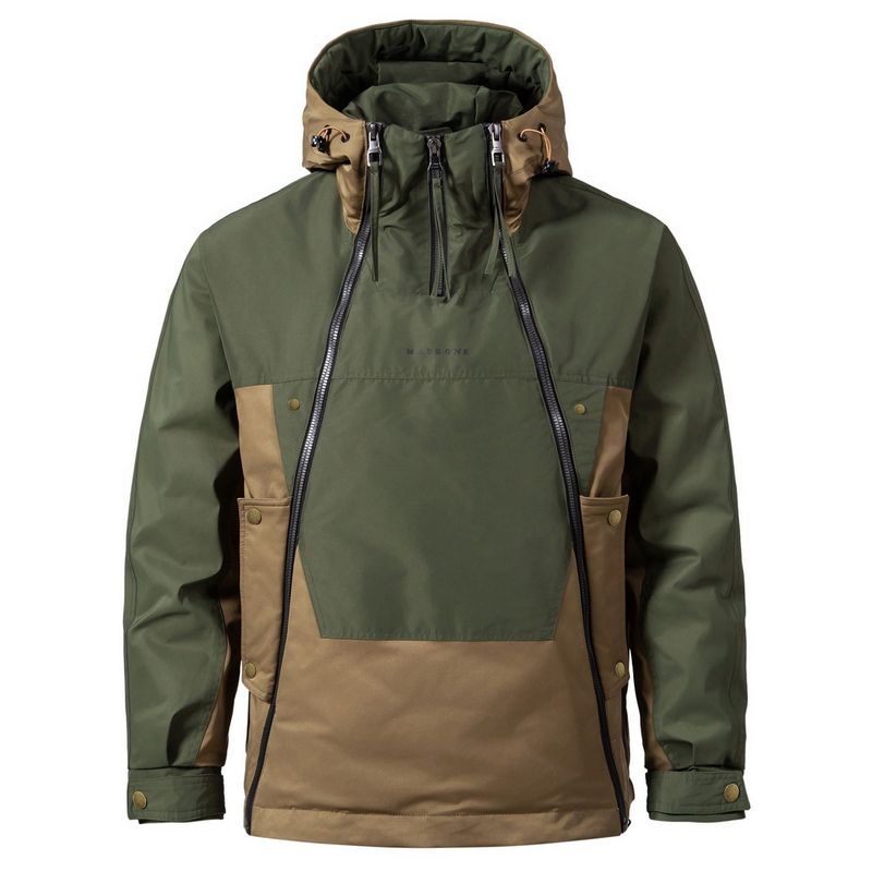 Winter Neue Herren Doppelreißverschluss Design Trendy Casual Jacke 90 Weiße Entendaunen Warmer Mantel für Männer_voghion.com