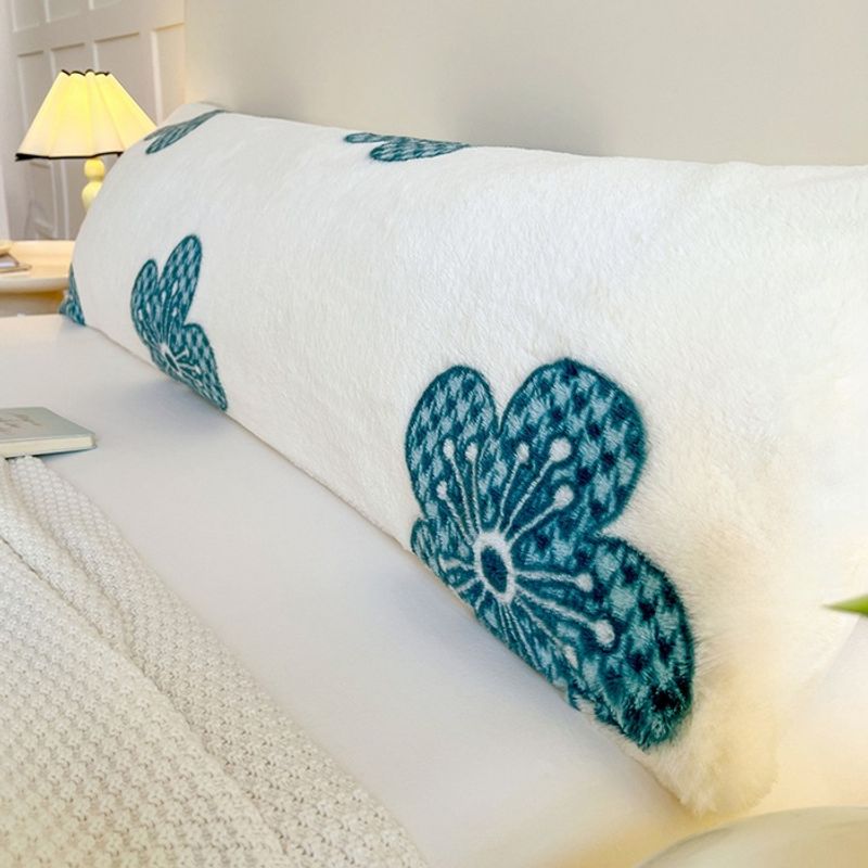 Fluffy Rabbit Fur Print Pillowcase Set - Super Soft Milk Fleece & Snow Velvet Fabric (2-Pack, Extra Long, Hypoallergenic, Breathable For All Seasons)​_voghion.com