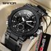 Top New Luxury Men's Electronic Watch Waterproof LED Multi Functional Luxury Men's Electronic Watch_voghion.com