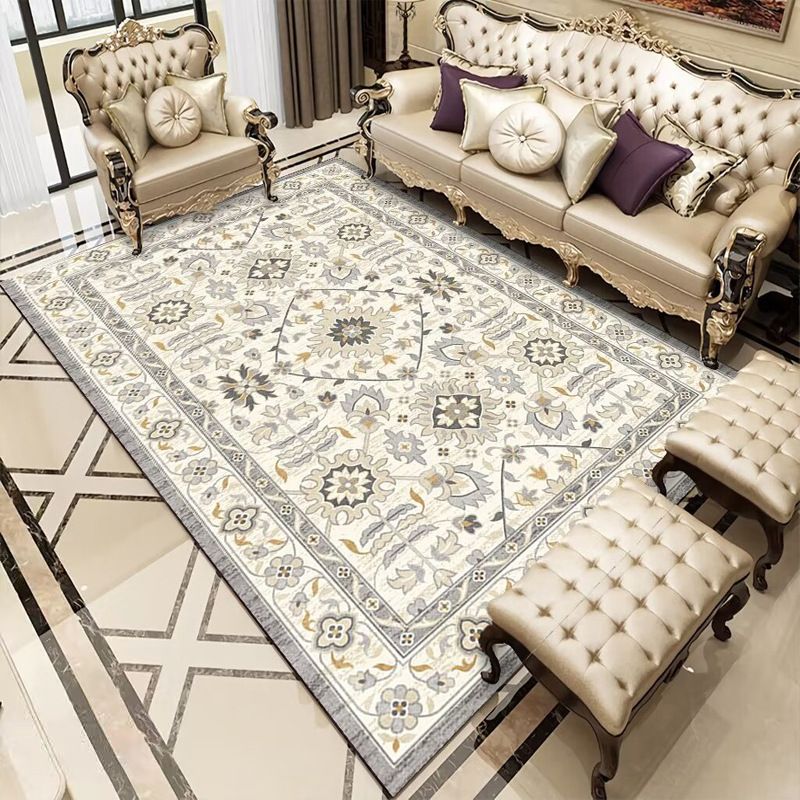 Bohemian Carpet Home Floor Mat Retro Persian Ethnic Style Living Room Carpet_voghion.com