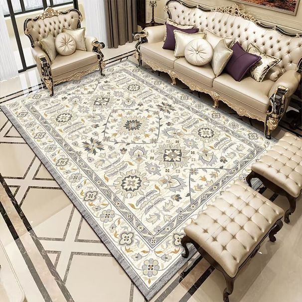 Bohemian Carpet Home Floor Mat Retro Persian Ethnic Style Living Room Carpet_voghion.com