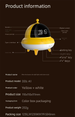 Dangdangli Children's Sensor Silent Alarm Clock UFO Rechargeable Student Smart Night Light For Home Bedroom_voghion.com