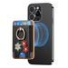 TechGlobe Holder Creative 3D Flower Ring Insert Card Back Sticker Magnetic Phone Case N52 Strong Magnet_voghion.com