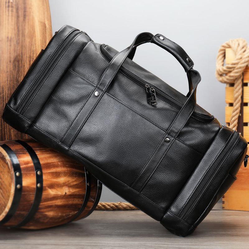 Marant Echtleder Reisetasche Herren Business Reise Gepäcktasche High-End Reise Tragbare Schulter Gepäcktasche Männer_voghion.com