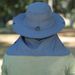 Cappello da sole da uomo e da donna con protezione per il viso - Protezione UV UPF 50+, asciugatura rapida e traspirante per escursionismo/pesca/campeggio_voghion.com