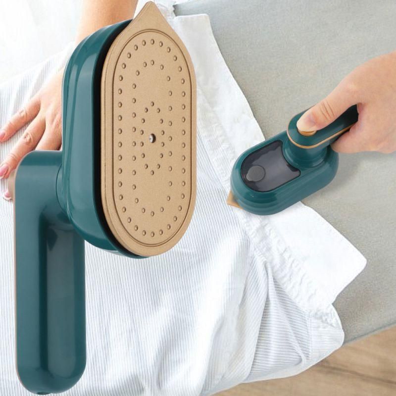 50ML 33W Mini Folding Hanging Iron Wet And Dry Electric Steam Iron Portable Handheld Clothing Ironing Machine For Travel At Home_voghion.com
