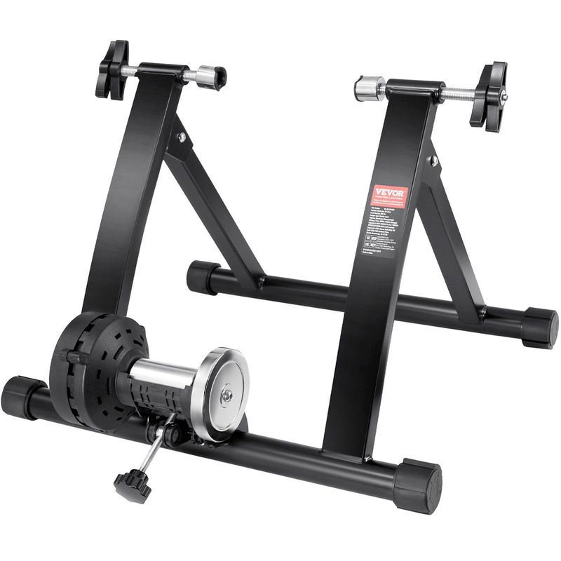 VEVOR Bike Trainer Stand, Magnetic Stationary Bike Stand for 26"-29" Wheels, Noise Reduction Flywheel Motor, Protable Cycling for Indoor Riding Exerci_voghion.com