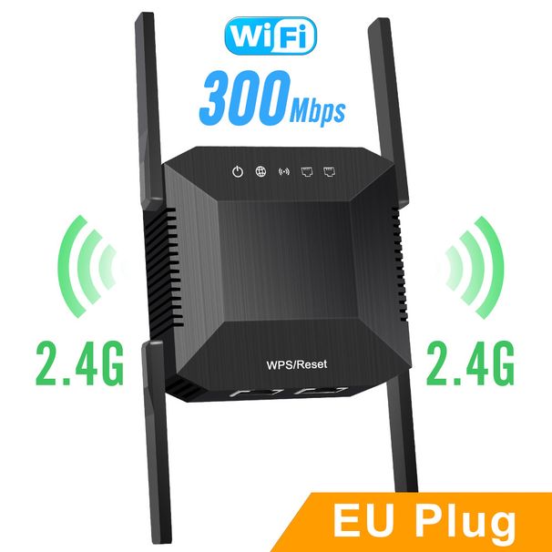 Wifi repeater extender signal amplifier enhancer 1200 European, British and American 5G router free wiring_voghion.com